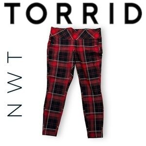🆕 NWT Women’s torrid 00 Pixie Skinny Studio Luxe Ponte High-Rise Pant 00
